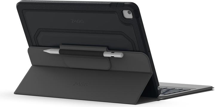 Produktbild Zagg Keyboard-Rugged Messenger-Apple-iPad 10.2-KB-Charcoal-Nordic, Apple, iPad, Black, 25.9 cm (10.2 (iPad)