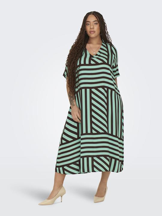 Image du produit Only Robe ample décolleté en V Robe midi (46)
