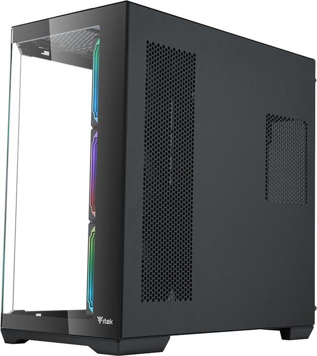 Actual product image Itek Dark Cave Aku (mATX, ATX, Mini-ITX)