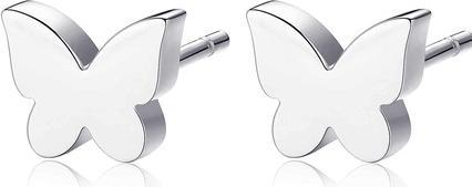 Sagapo S'Agapõ - Beautiful steel earrings butterflies CLICK SCK156