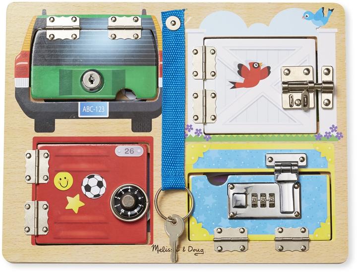 Produktbild Melissa & Doug Brett Mit Schlössern Und Riegeln