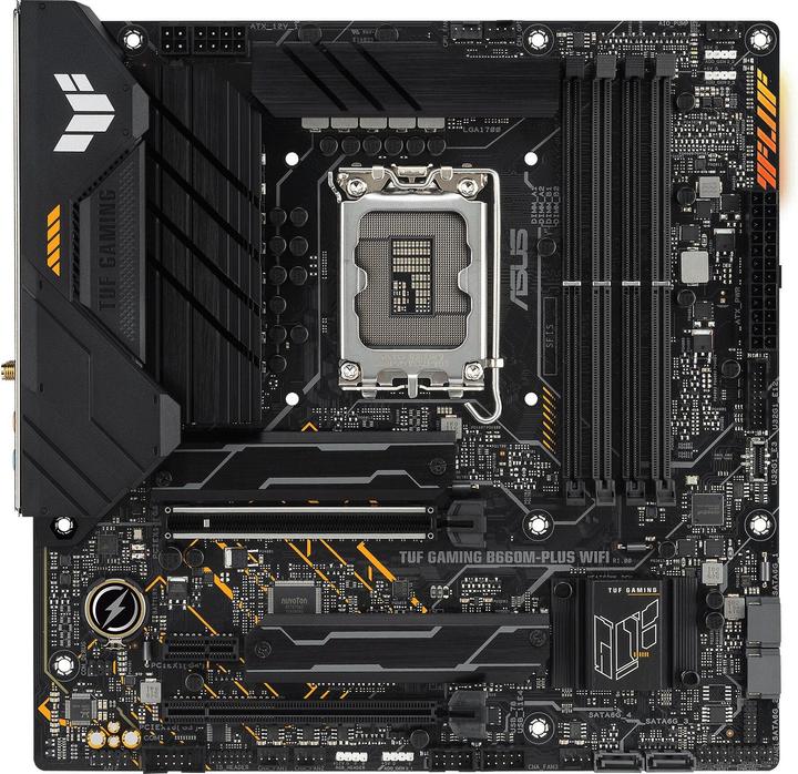 Produktbild ASUS TUF GAMING B660M-PLUS (LGA 1700, Intel B660, mATX)