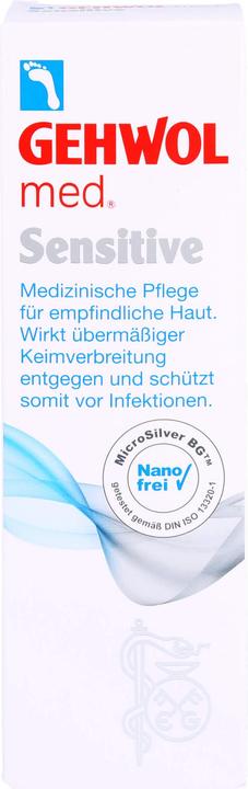 Image du produit Gehwol med Sensitive (Crème et gel pour les pieds, 125 ml)