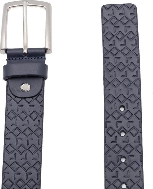 Actual product image ALV by Alviero Martini Herrengürtel Aus Echtem Leder Made In Italy - Modell Ermes - 3,0 X 130 Cm (110, 115, 120, 125)