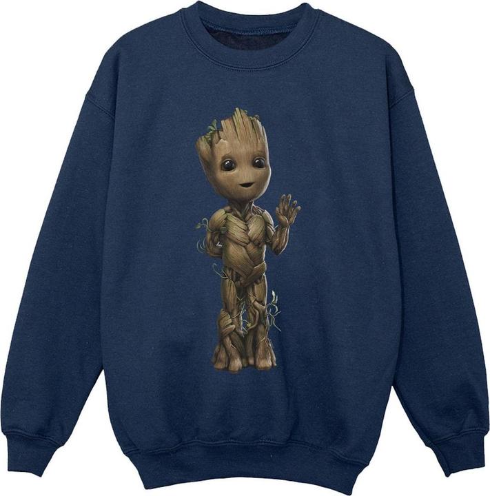 Produktbild I Am Groot Wave Pose Sweatshirt Mädchen (140, 146)