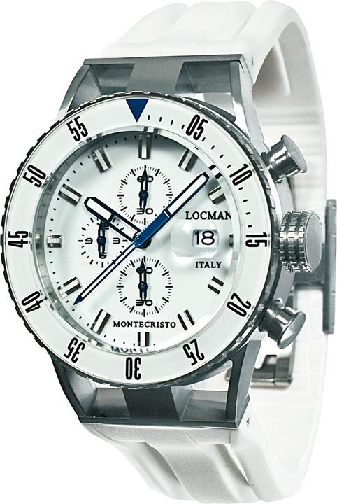 Produktbild Locman Italy Herrenuhr Montecristo Diver Chrono Ref. 0512 (Chronograph, 44 mm)