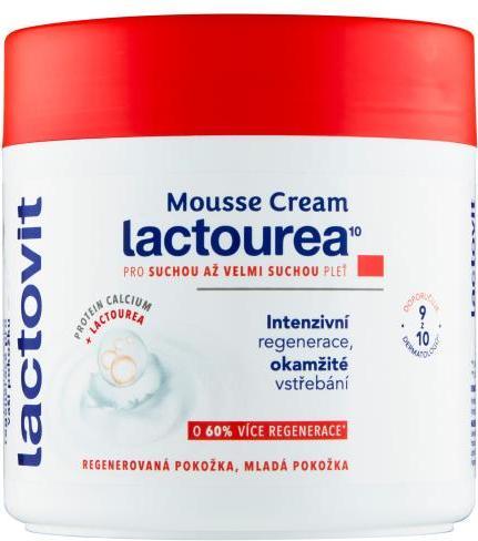 Actual product image Lactovit LactoUrea Regenerating Mousse Cream (Body cream, 400 ml)
