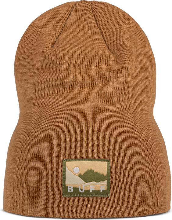 Actual product image Buff Knitted Hat Lilon Long Peanut