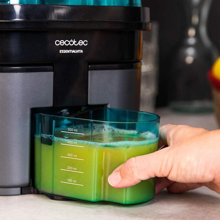 Image du produit Cecotec Presse agrumes électrique compatible EssentialVita Twice (Noir/Gris)