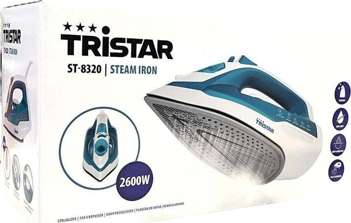 Actual product image Tristar ST-8320 Steam Iron (2600 W, 70 g/min)