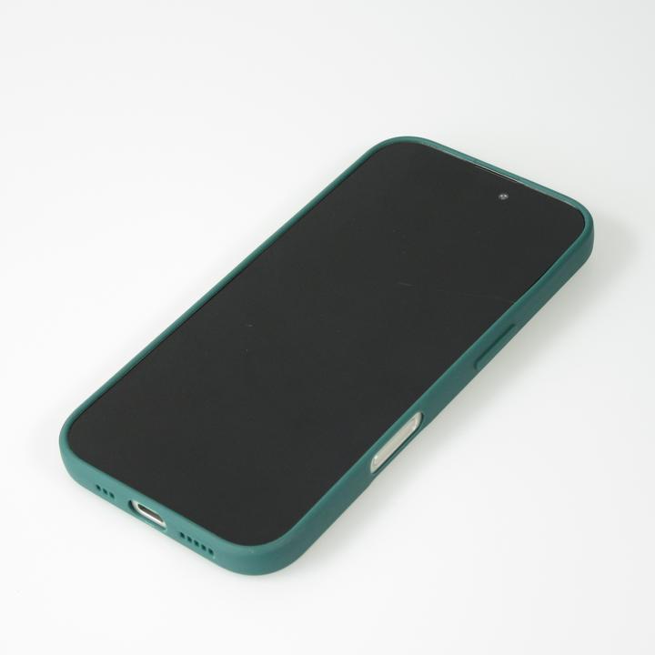 Actual product image PhoneLook Coque Silicone Mat Coeur doré (Apple iPhone 16)