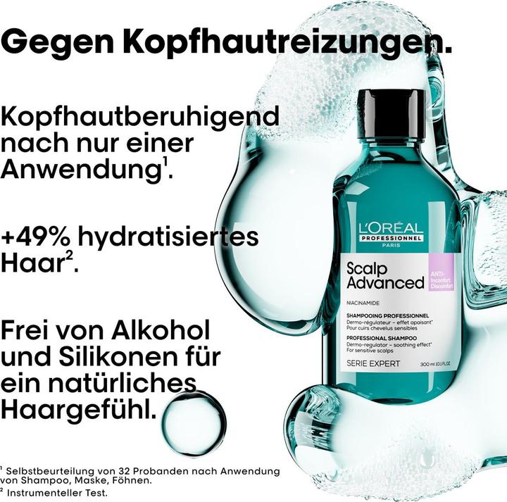 Image du produit L'Oréal Professionnel Série Expert Scalp Advanced - Anti-Discomfort Dermo-régulateur (300 ml, Shampoing liquide)