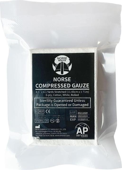 Actual product image Interstil Compressed gauze, rolled