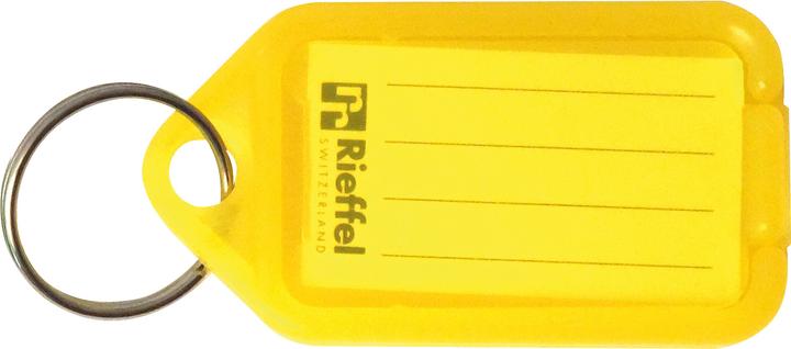 Actual product image Rieffel Key labels KT 1000 SB/10 YELLOW