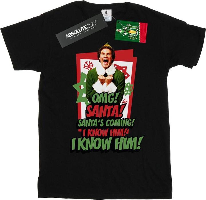 Elf OMG Santa TShirt (XXL)