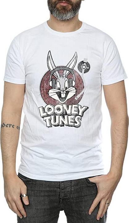 Immagine prodotto Looney Tunes Maglietta in cotone con logo Bugs Bunny (M)