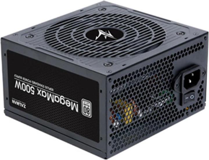 Actual product image Zalman MegaMax 500W power supply (ZM500-TXII) (500 W)
