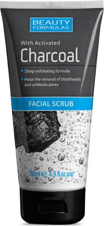 Beauty Formulas Charcoal Facial Scrub (Peeling, 150 ml)