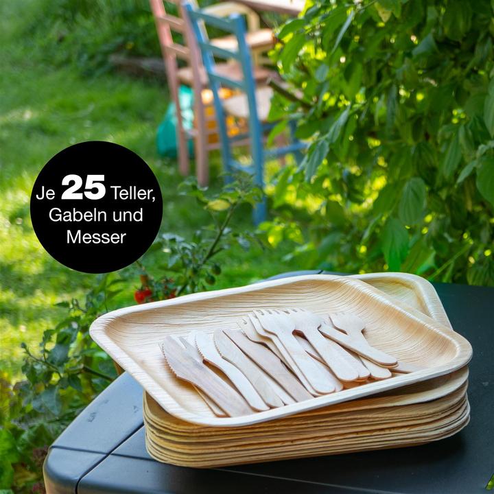 Produktbild Moritz & Moritz Palmblattgeschirr (75 x)
