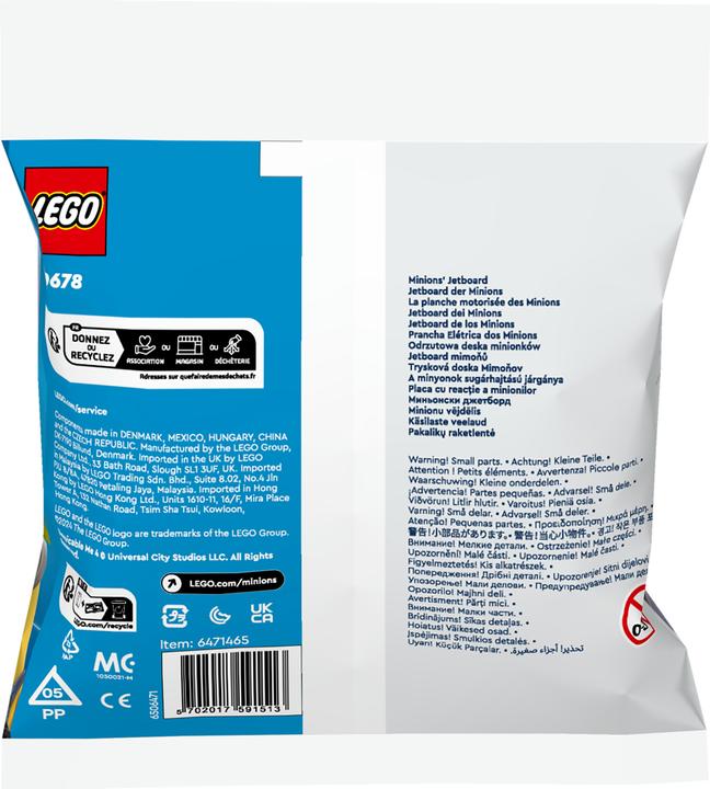 Produktbild LEGO Jetboard der Minions (30678, LEGO Minions)