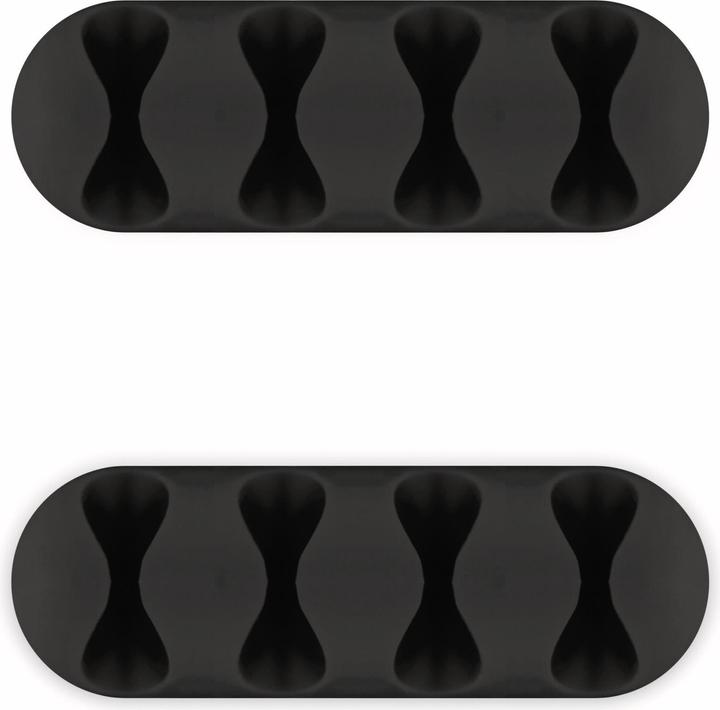Actual product image Goobay Set of 2 Cable Management 4-Slots