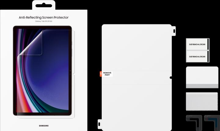 Image du produit Samsung Protecteur d'écran antireflet (1 pièce(s), Galaxy Tab S9 Plus, Galaxy Tab S9 FE+)