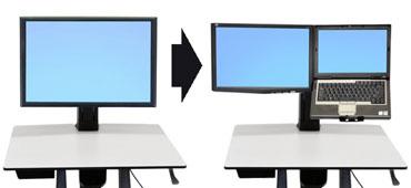 Produktbild Ergotron Conversion Kit Single HD to Combo