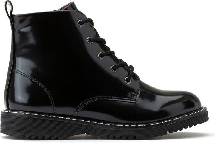 La Redoute Collections Boots mit Schnürung und Reissverschluss