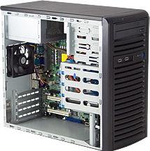 Produktbild Supermicro SC731 i-404B - Tower - micro ATX 400 Watt