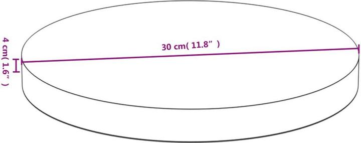 Produktbild VidaXL Douglas (30 x 4 cm)