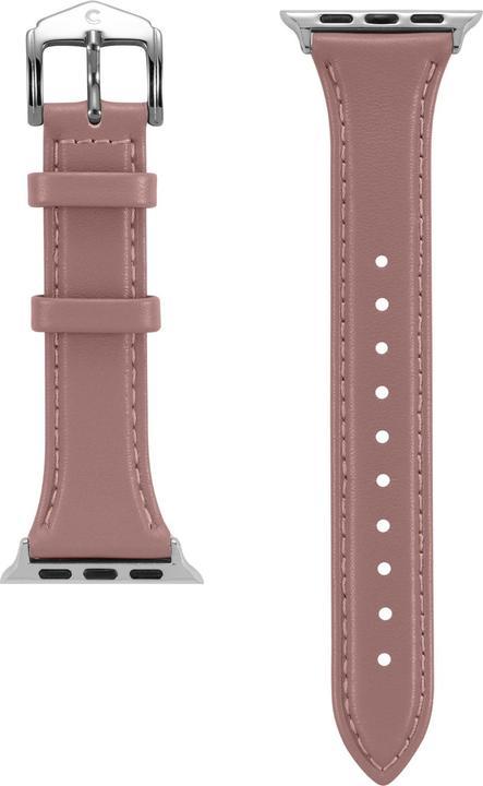 Produktbild Spigen Kajuk Apple Watch Leather Strap 4/5/6/7/8 / SE 40/41 mm Pink (40 mm, 41 mm, Vollnarbenleder und Polyurethan)