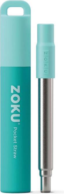 Produktbild ZOKU Taschentrinkhalm Teal