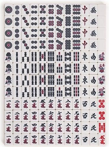 Actual product image Yellow Mountain Imports Japanese Riichi Mahjong Set (German, French, Italian, English)