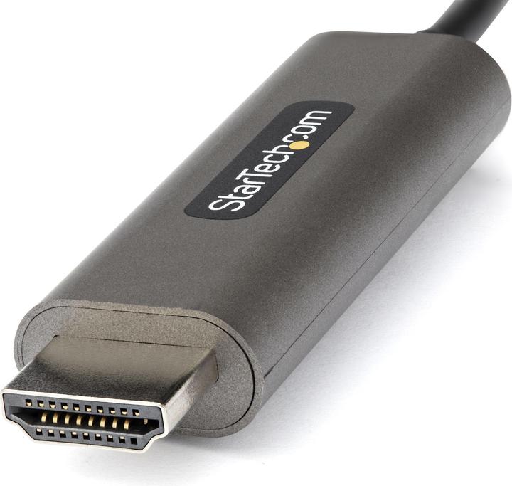 Actual product image StarTech USB C to HDMI Cable with HDR10 - Ultra HD USB Type-C to HDMI 2.0b Video Adapter Cable - USB-C to (2 m, HDMI)
