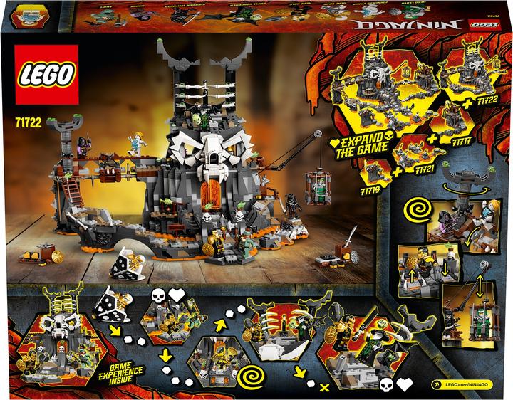 Produktbild LEGO Verlies des Totenkopfmagiers (71722, LEGO Ninjago)