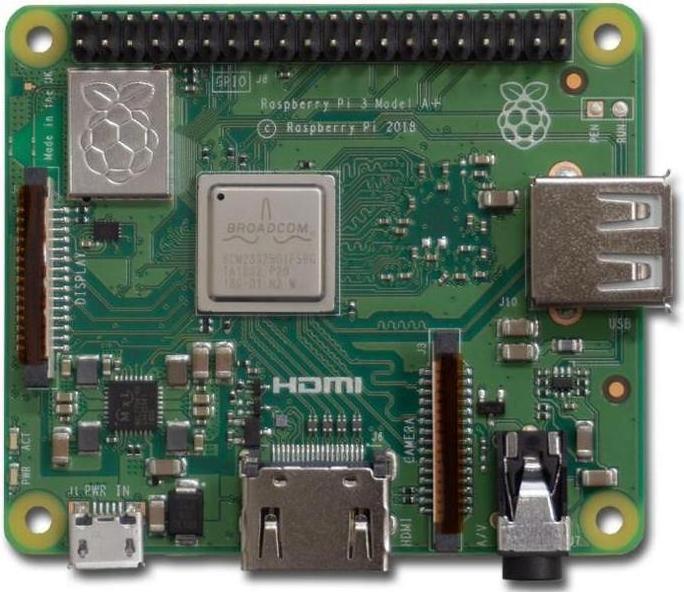 Image du produit Raspberry Pi EB43121 - 3 Model A SBC platform bundle incl. power supply