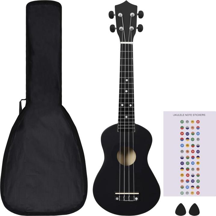 Immagine prodotto VidaXL Set di ukulele soprano con borsa per bambini 23 (Soprano, Soprano)