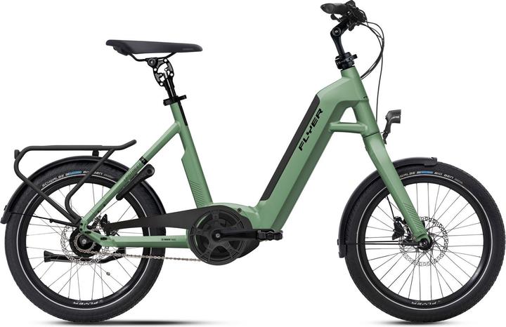 Image du produit Flyer E-Bike Upstreet1 5.40 Bosch Active Line Plus 50Nm/500Wh/36V One size Comfort 20 pouces Anthraci