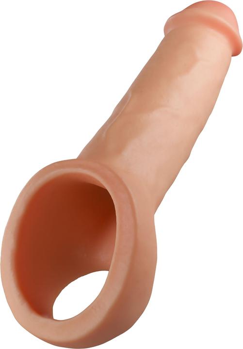 Actual product image Blush performance plus thrive 2.5 inch silicone penis xtender beige