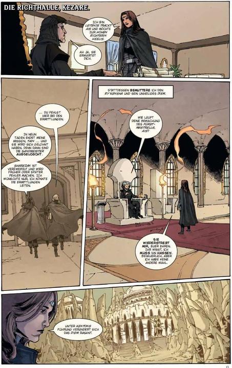 Produktbild Panini Brandon Sandersons Weisser Sand (Collectors Edition) - Eine Graphic Novel aus dem Kosmeer (Deutsch, Julius Gopez, Ben McSweeney, Dan Dos Santos, Nabetse Zitro, Brandon Sanderson, Justyna Gil, Rik Hoskin, Isaac Stewart, 2023)