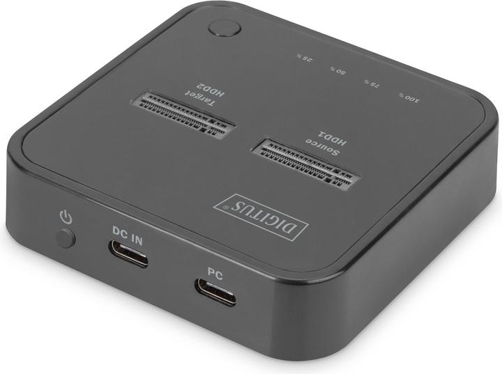 Actual product image Digitus Dual M.2 NVMe SSD Docking Station