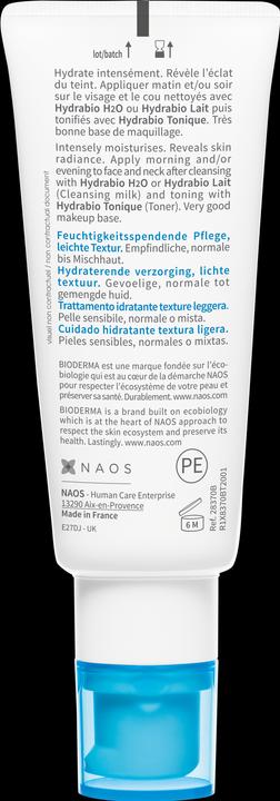 Produktbild Bioderma Hydrabio (40 ml, Gesichtsgel)