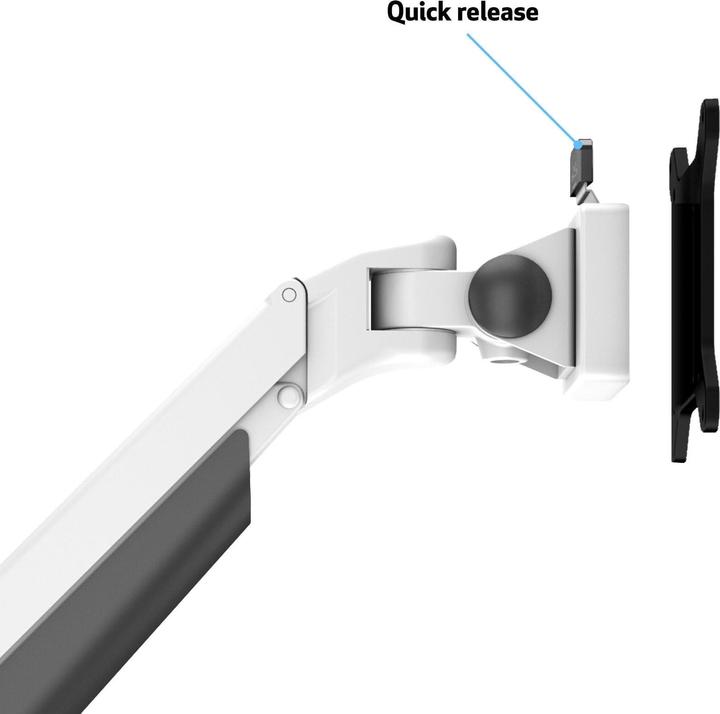 Actual product image Multibrackets Monitor Arm Single White (Table, 32")