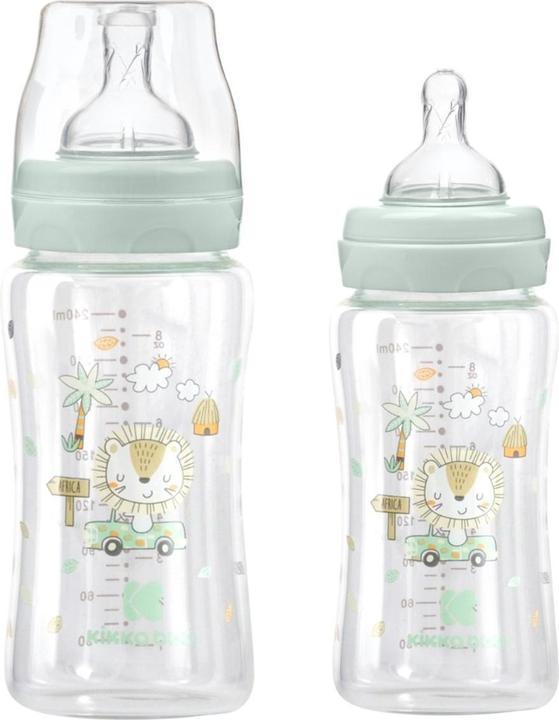 Image du produit Kikkaboo biberon en verre bébé 240 ml (240 ml)