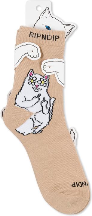 Actual product image RipnDip Lord Nermal Blossom Mid Socks (One size)