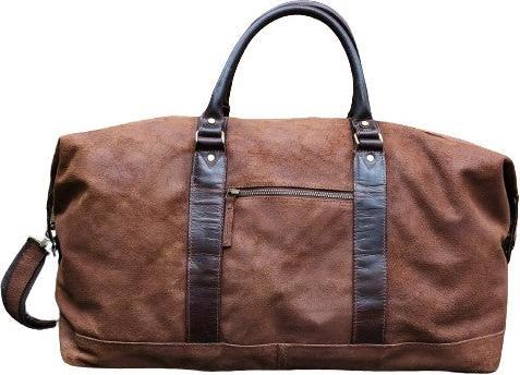 Produktbild Only-Bags.Store Leder Seesack, handgefertigte Leder Weekender, Turnbeutel, Urlaub Seesack, Reisetasche