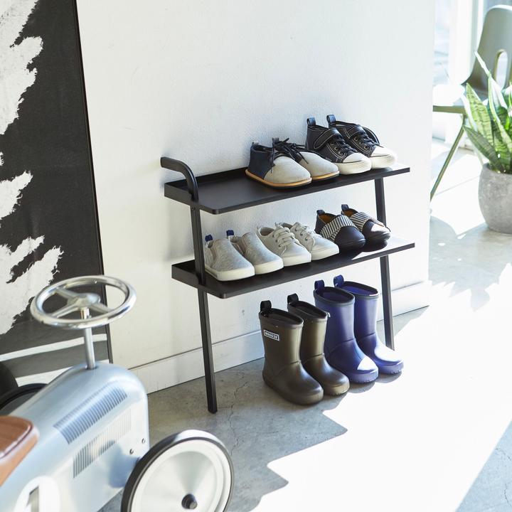 Produktbild Yamazaki Lehnendes Kinder-Schuhregal FRAME