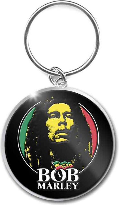 Bob Marley Logo Face Schlüsselanhänger
