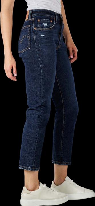 Actual product image Levis 501 Jeans Straight Cropped salsa authentic (W26/L26)
