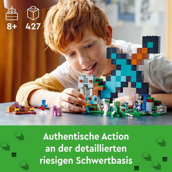 Produktbild LEGO Der Schwert-Aussenposten (21244, LEGO Minecraft)